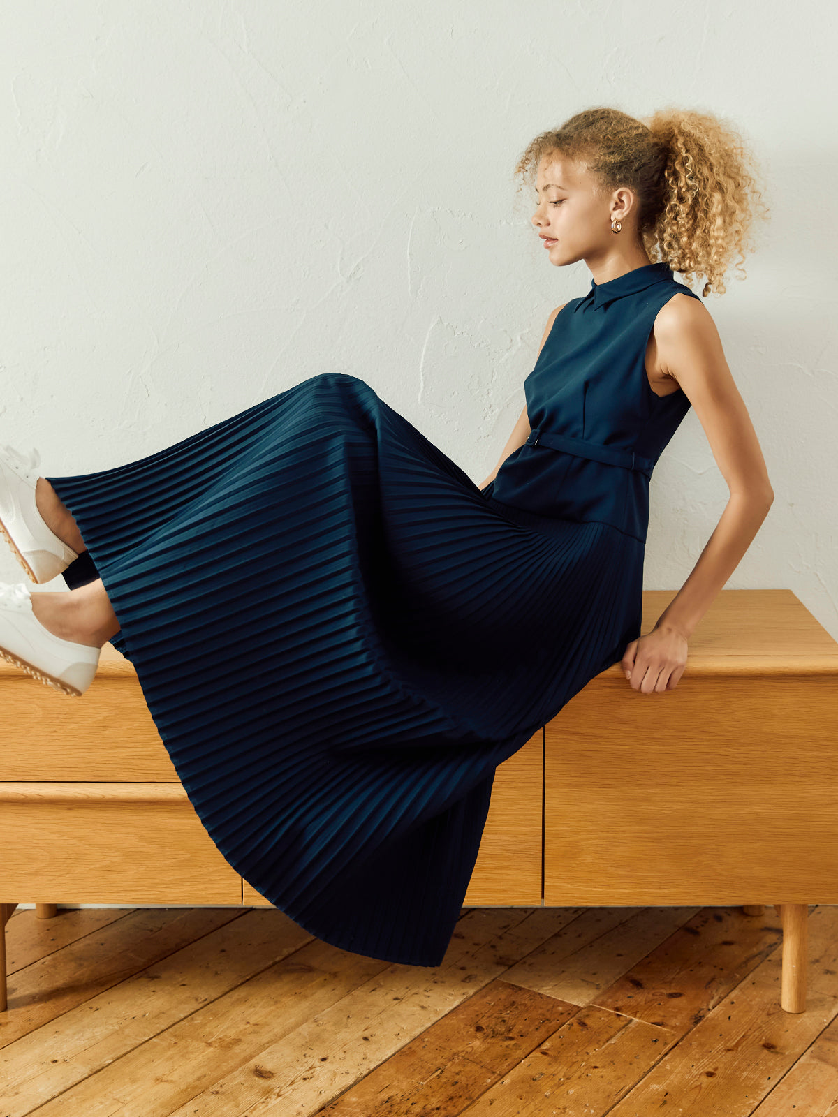 Beebe - Prim pleats dress