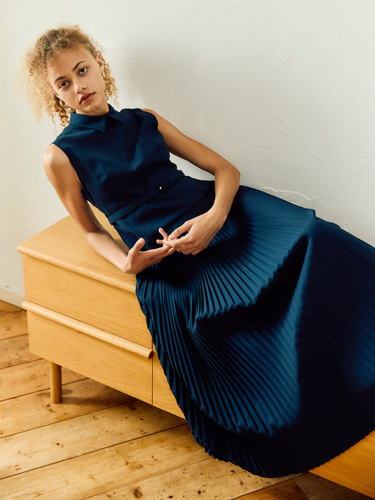 Beebe - Prim pleats dress
