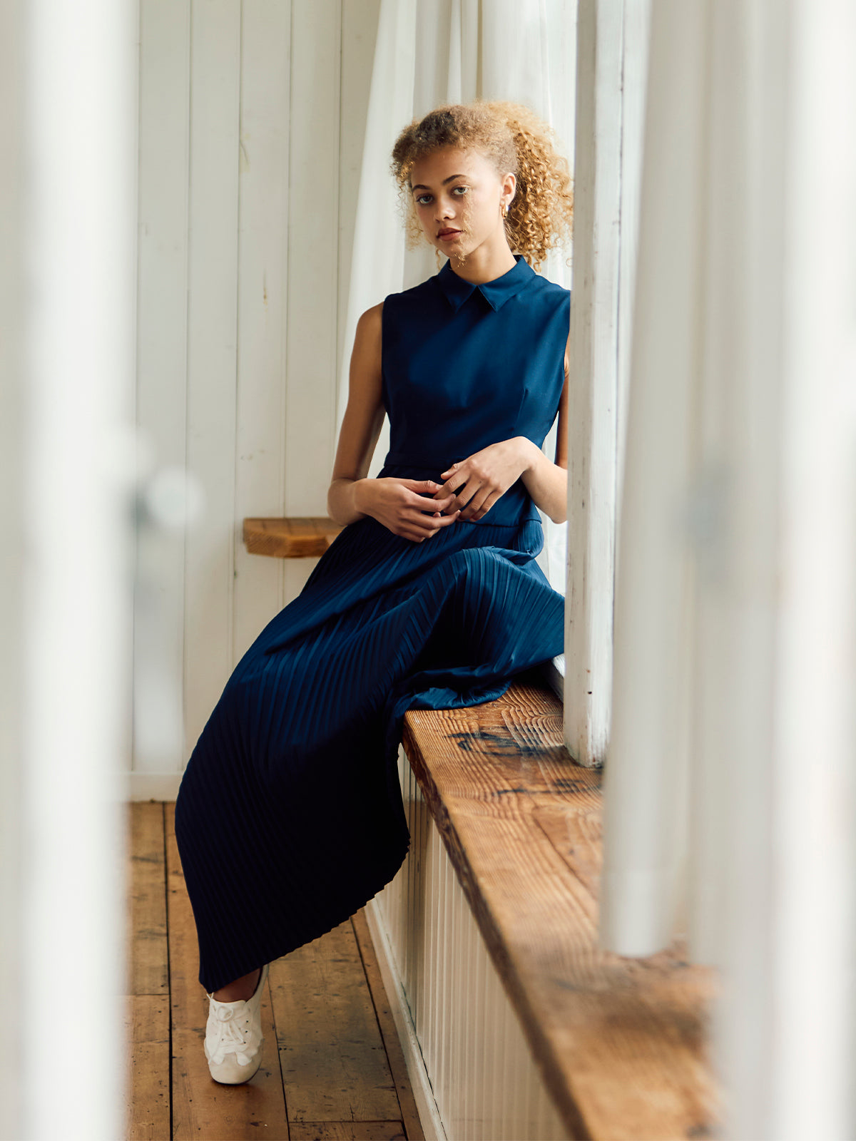 Beebe - Prim pleats dress