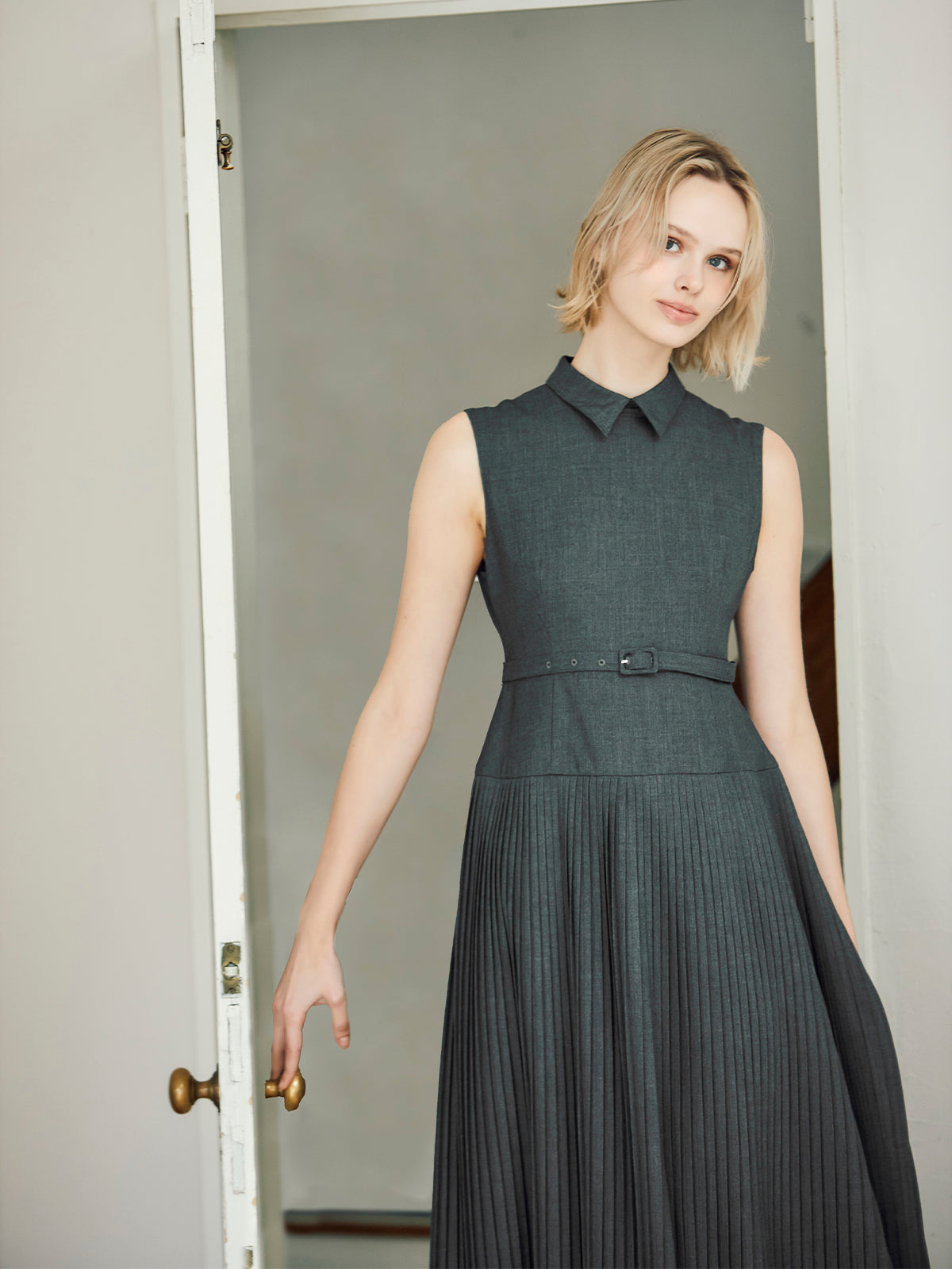 Beebe - Prim pleats dress
