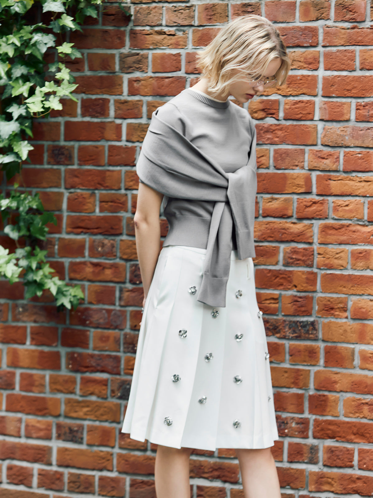 Charlotte - cardigan layered knit