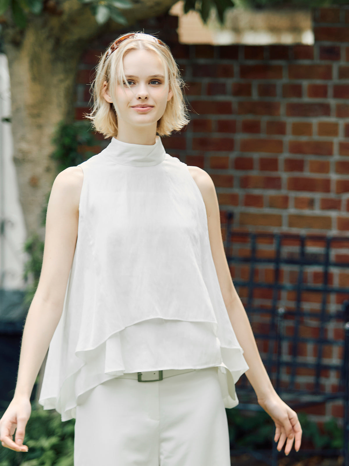 Fiesole - flow sleeveless top