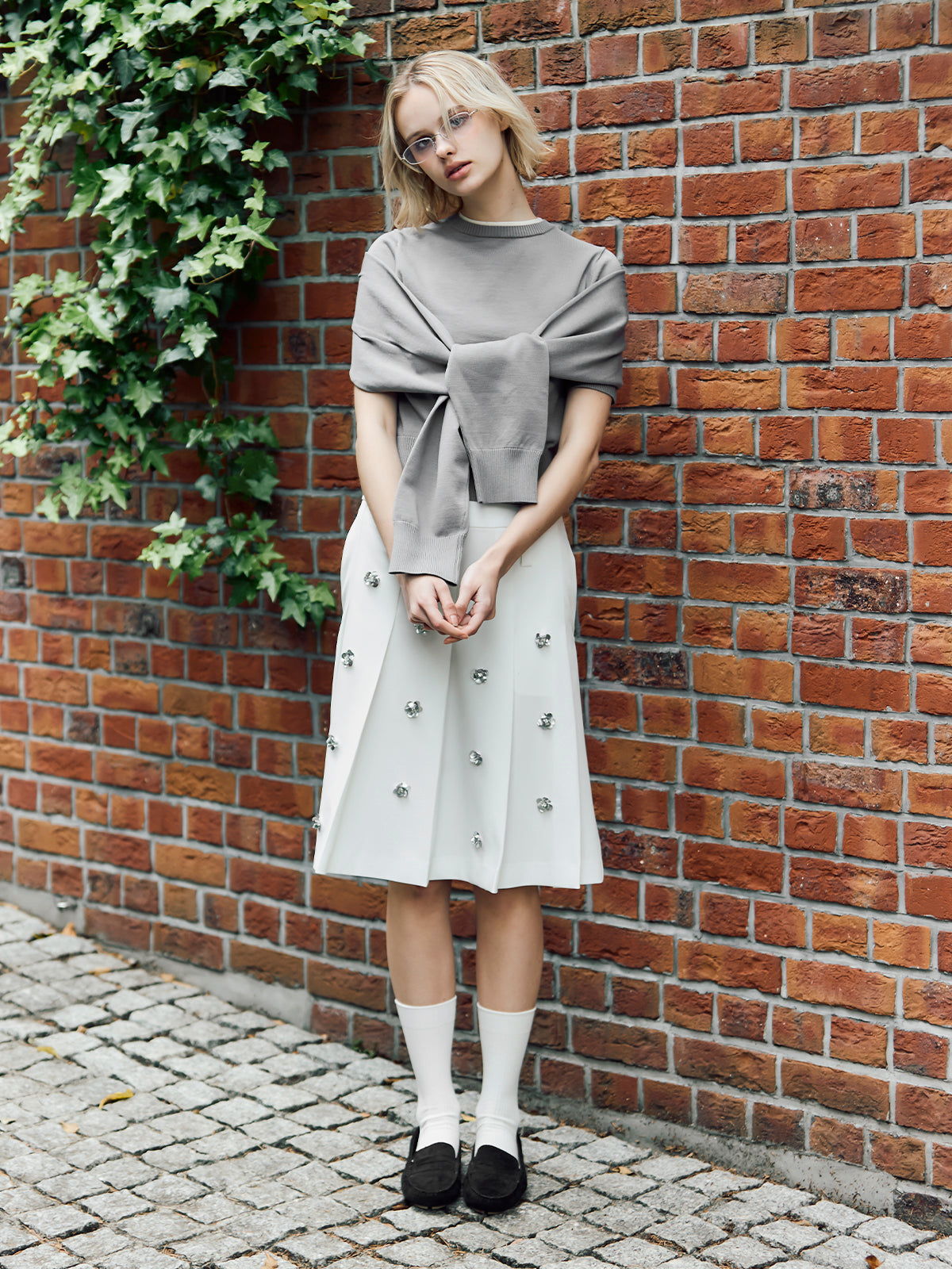 Charlotte - cardigan layered knit