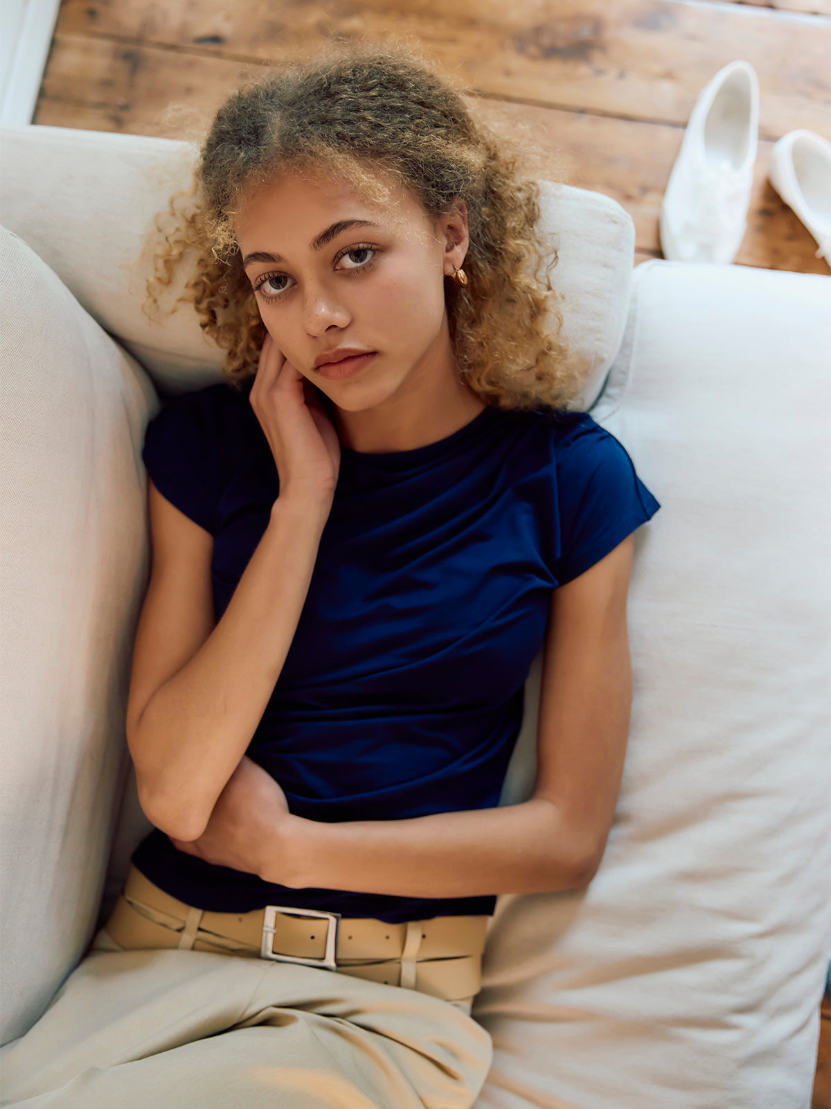 Freddy - Soft drape tee