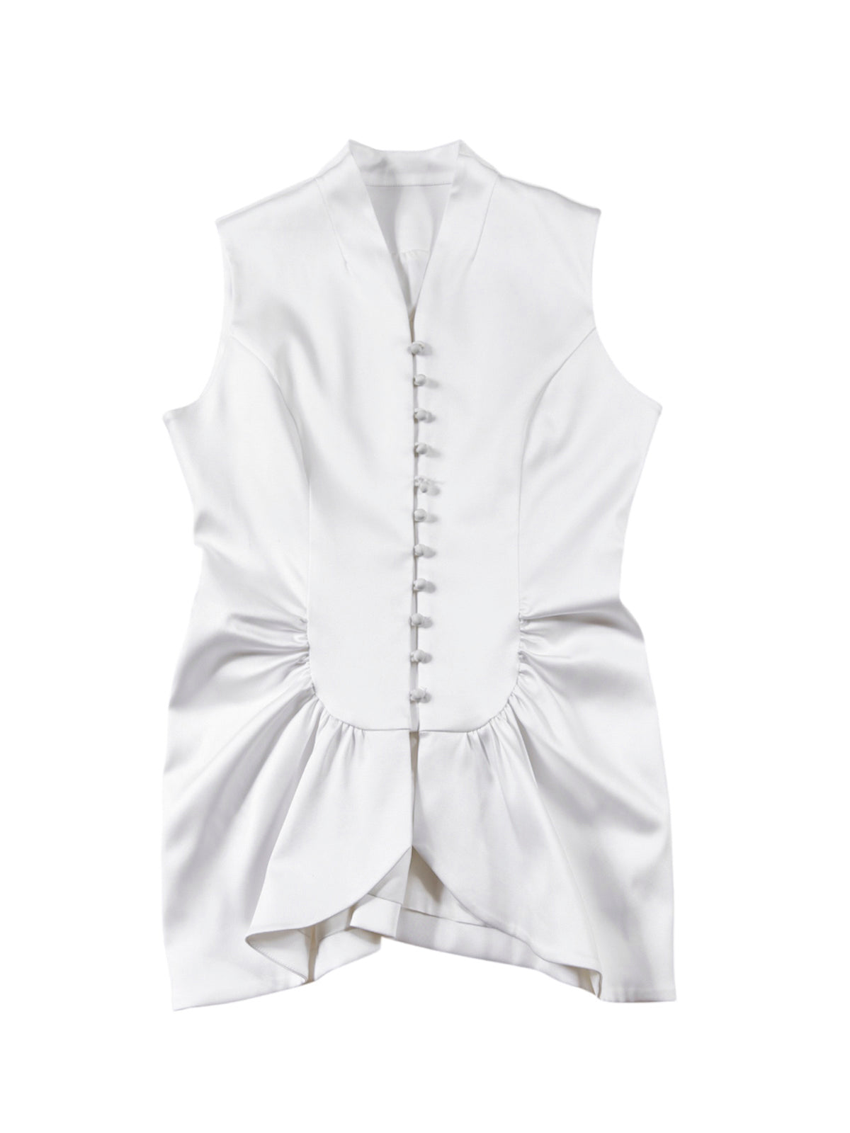 Lucy - peplum vest