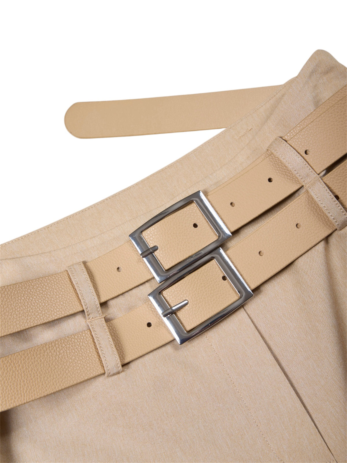 Gigi - double belt pants