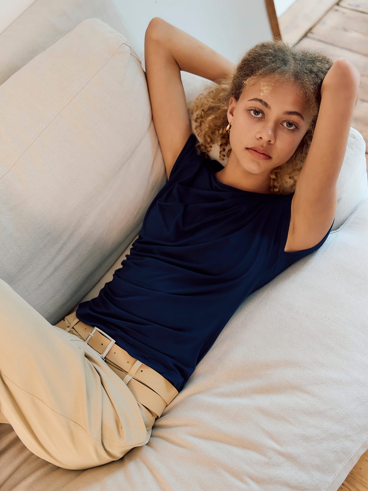 Freddy - Soft drape tee