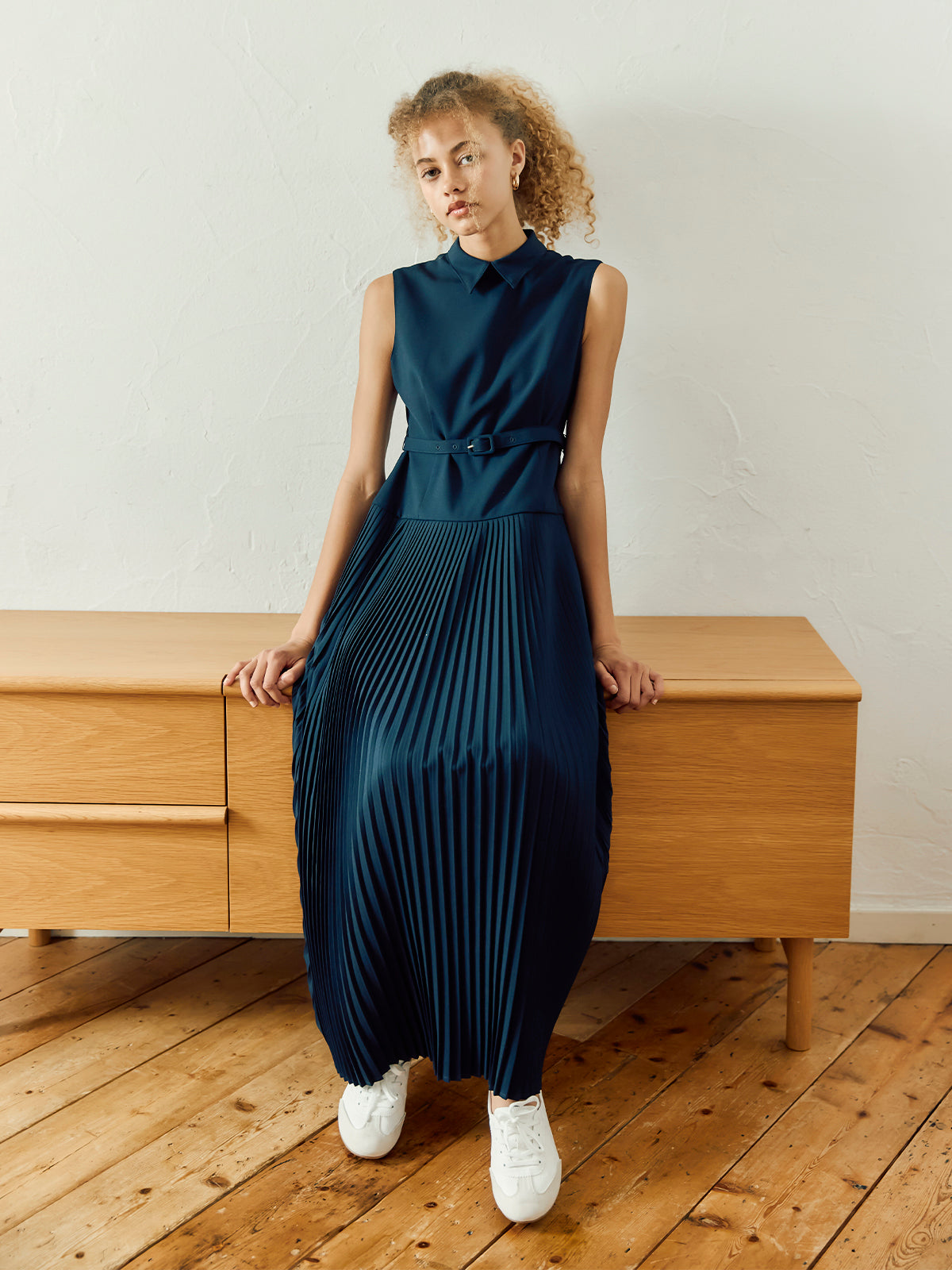 Beebe - Prim pleats dress