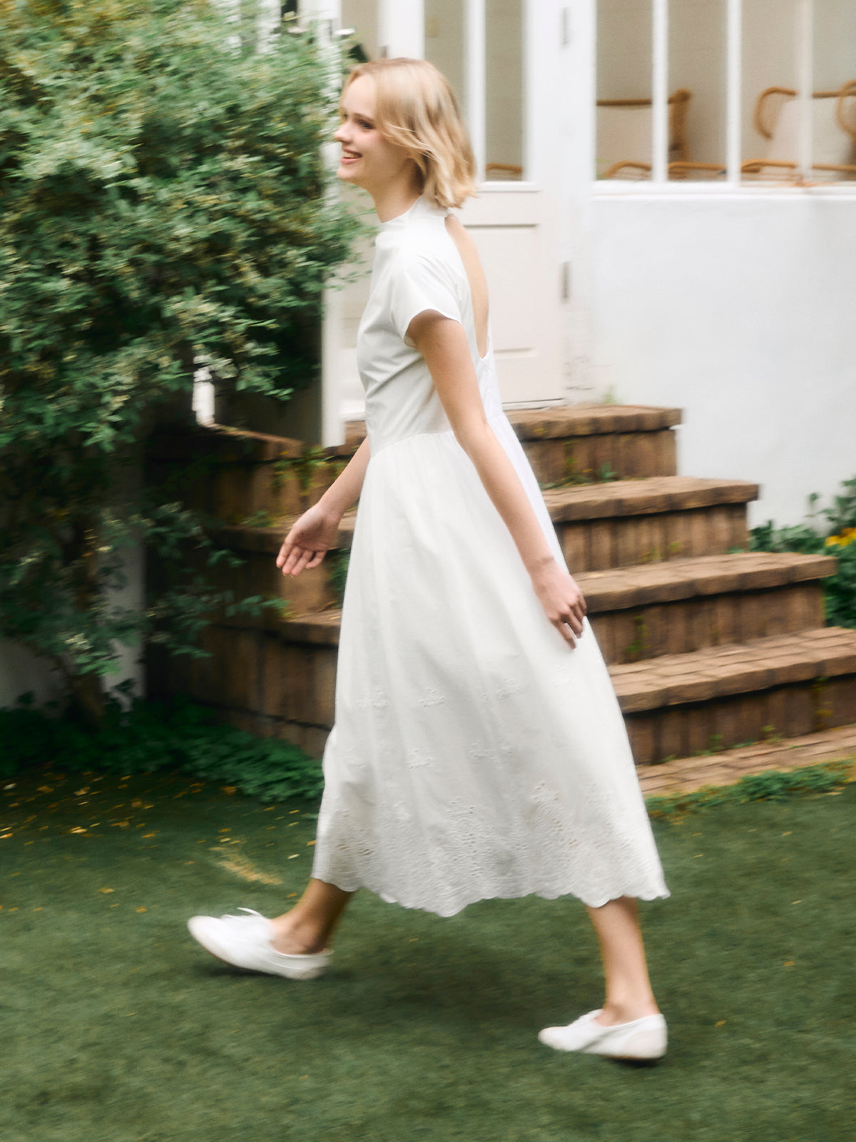 Surrey - Back open dress